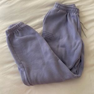 Call her daddy sweatpants XS purple
